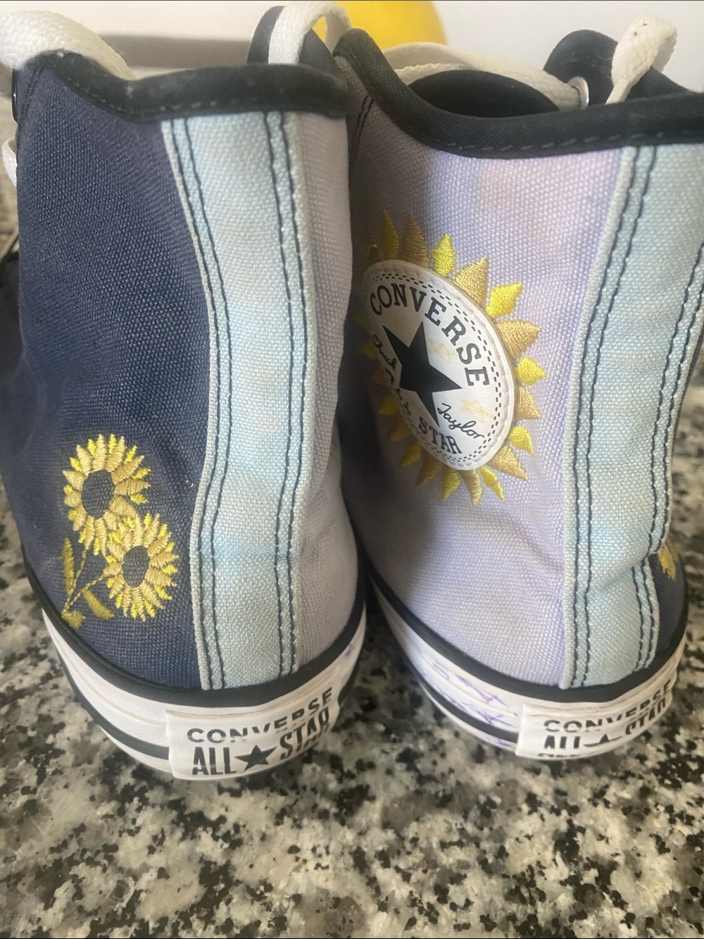 Converse sunflower high top sneakers - Picture 9 of 16